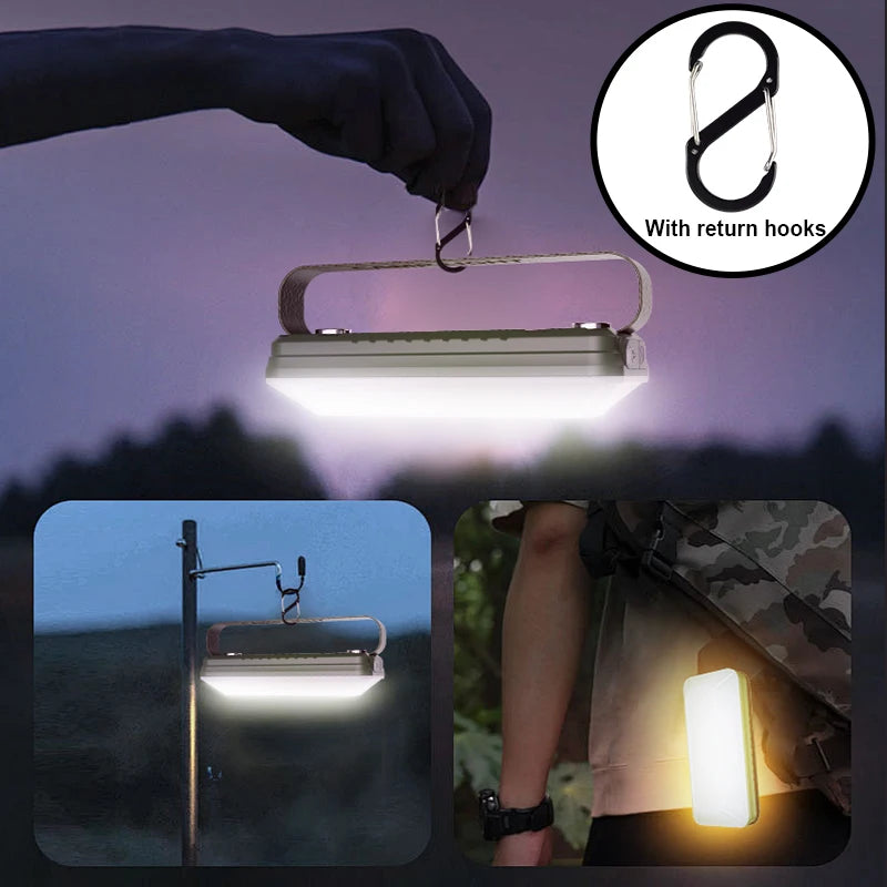 1500LM Rechargeable Camping Lantern with 10000mAh Power