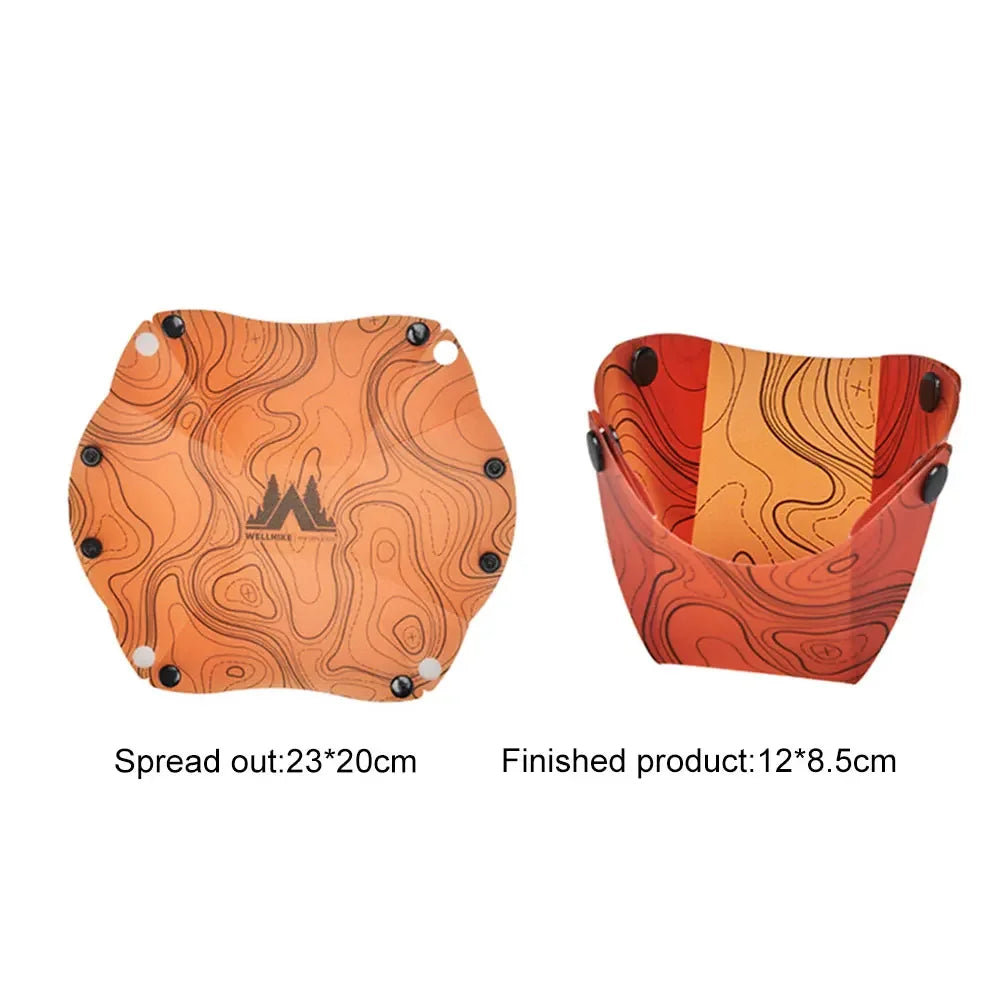 Foldable Camping Tableware Set – Portable & Food-Safe