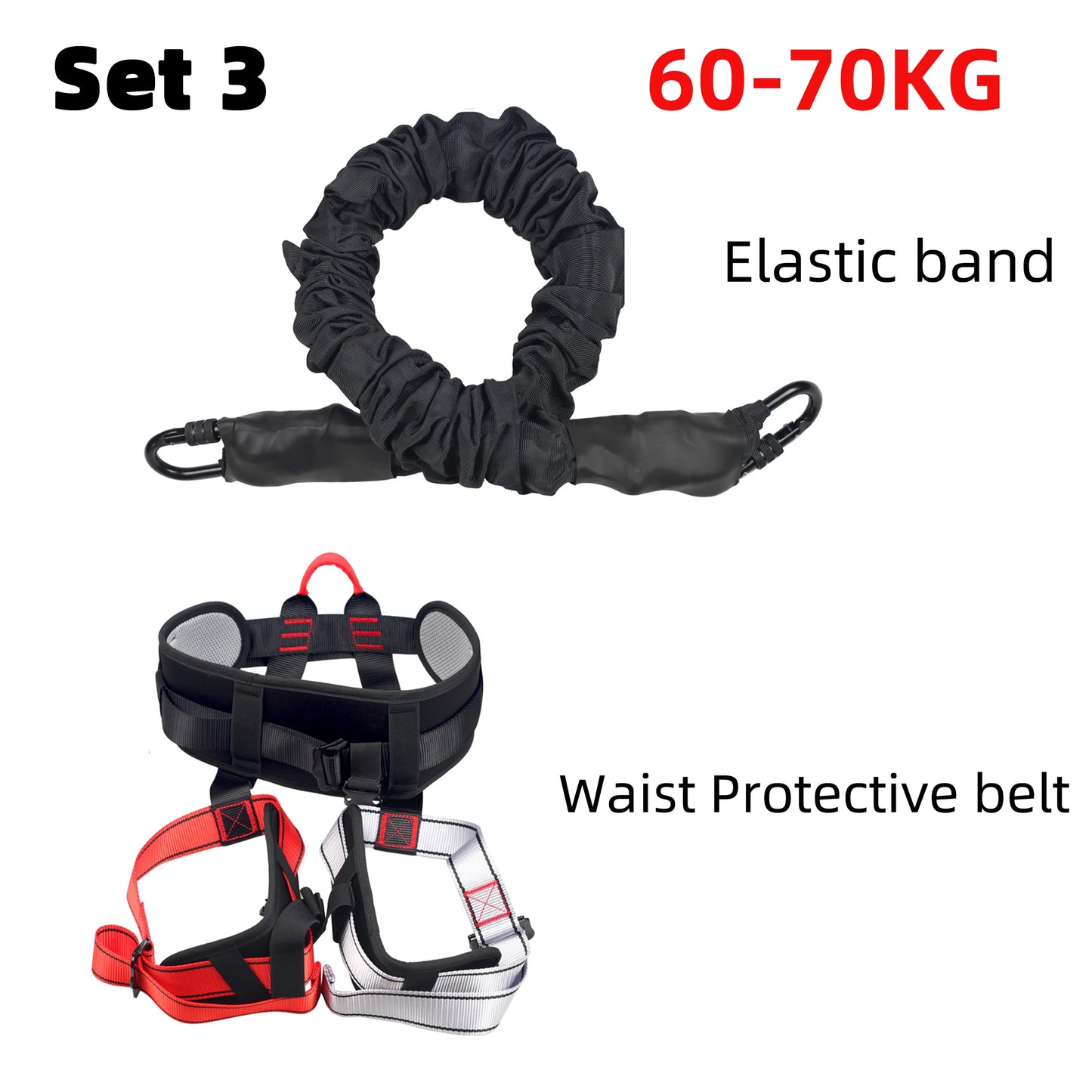 Bungee Fitness Set for Agility & Strength Training