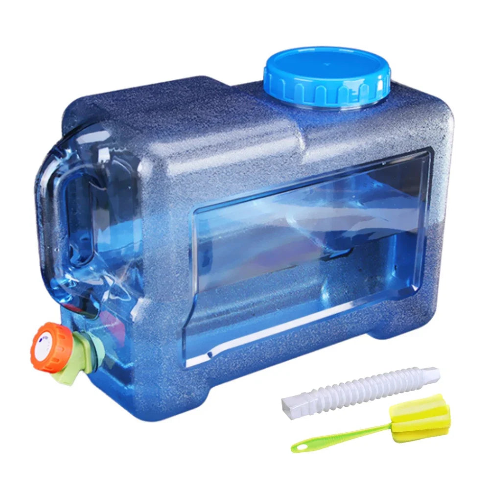 Camping Water Container with Faucet for Easy Pouring