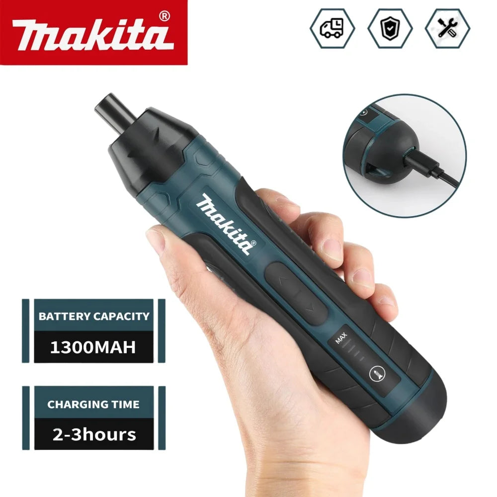 Makita Cordless Screwdriver with Rechargeable Power