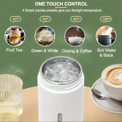 Travel Electric Kettle Mini Auto Shut-Off 500mL