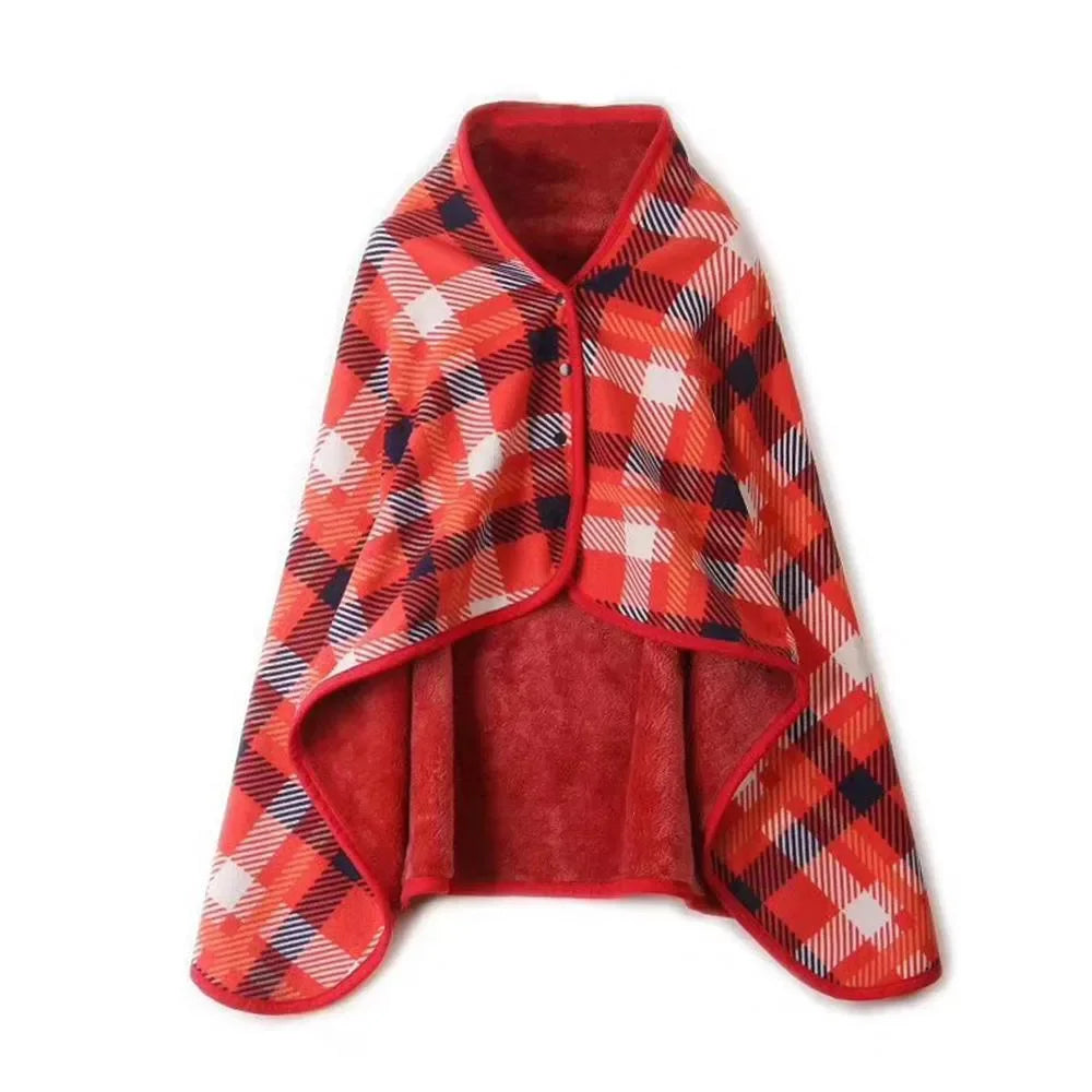 Travel Blanket Shawl – Soft Warm Outdoor Comfort
