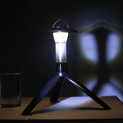 Camping Lantern with Tripod – Dimmable Rechargeable LED Light