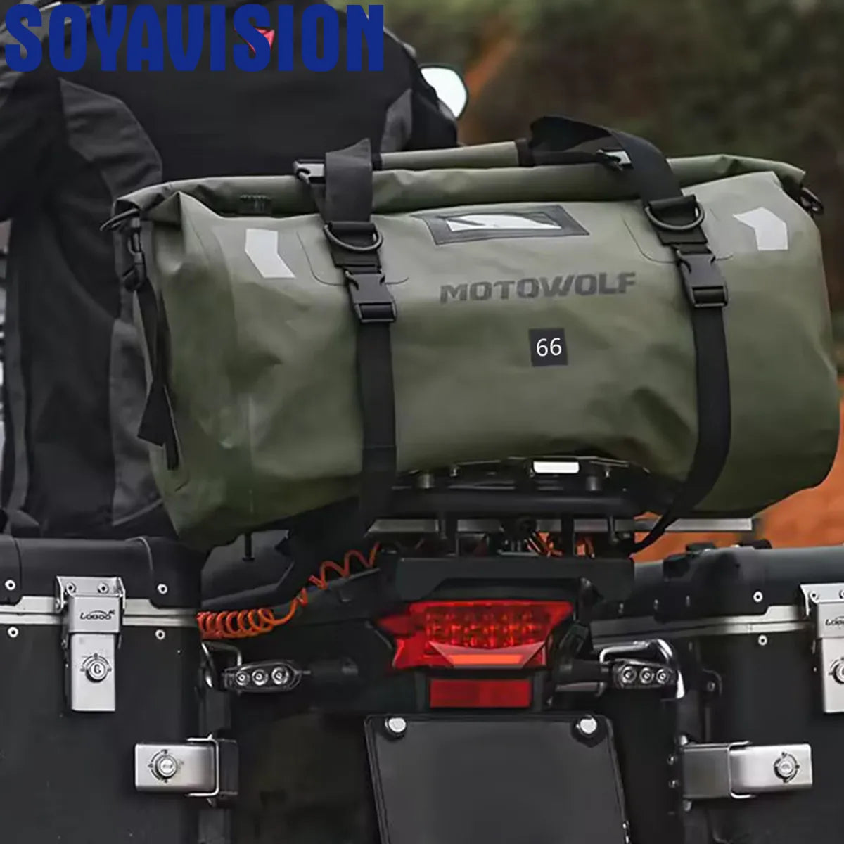 Waterproof Dry Duffle Bag 40L/66L with Reflective Safety