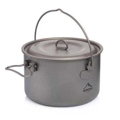 Titanium Camping Cookware Set – Lightweight Outdoor Cooking