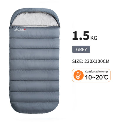 Extra Wide Camping Sleeping Bag for Comfort & Warmth