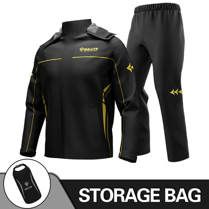 Waterproof Motorcycle Rain Suit for All-Weather Riding