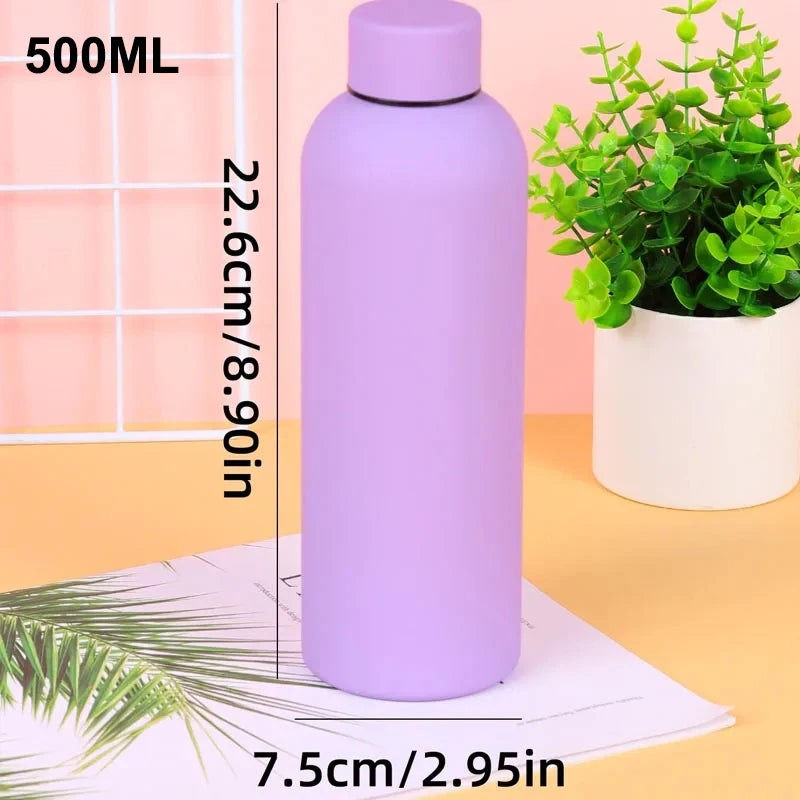 500/750ML Stainless Steel Thermos – Portable & Leak-Proof