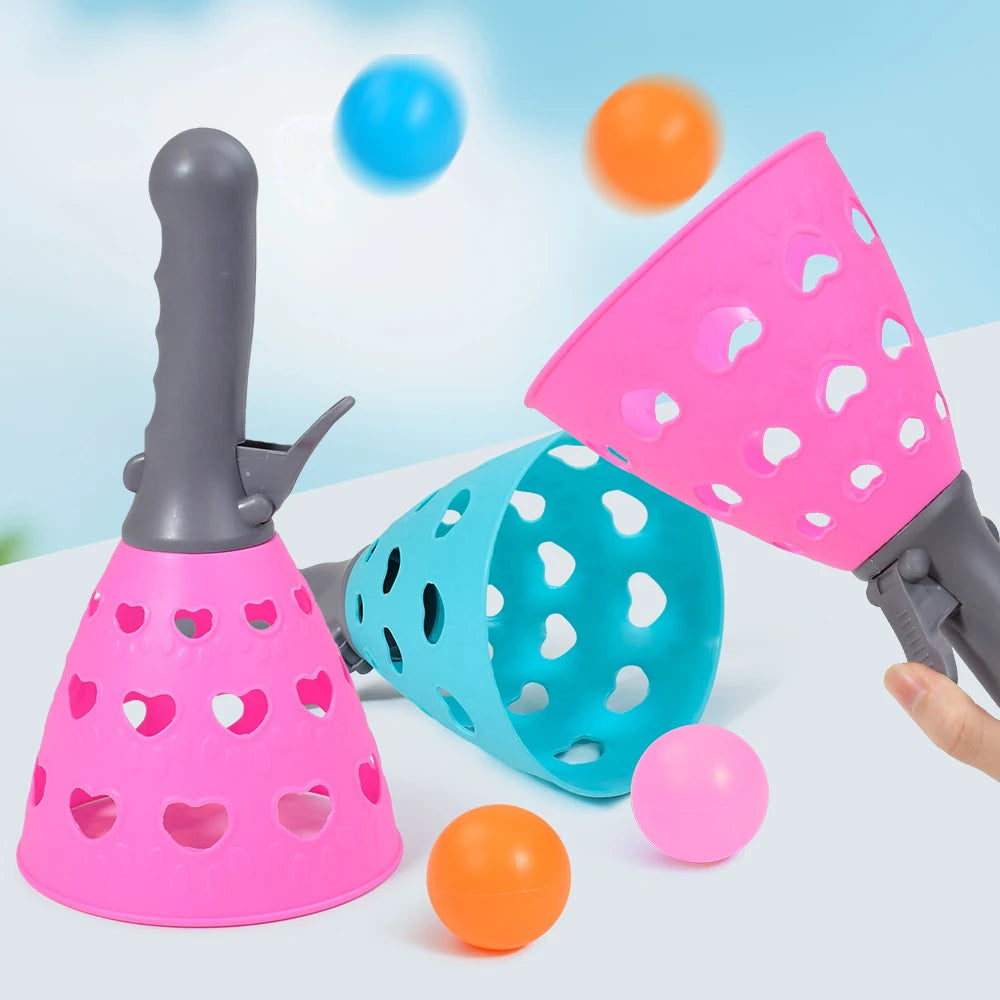 Toss and Catch Ball Game – Fun Family Outdoor Play