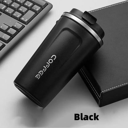 Stainless Steel Travel Mug Leak-Proof Thermal Cup
