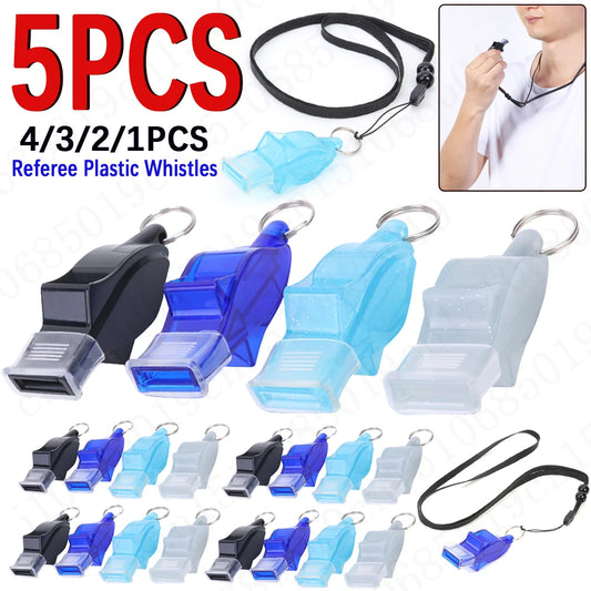 Emergency Safety Whistle with Lanyard Loud Signal