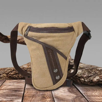 Canvas Drop Leg Bag – Travel & Outdoor Gear Organizer