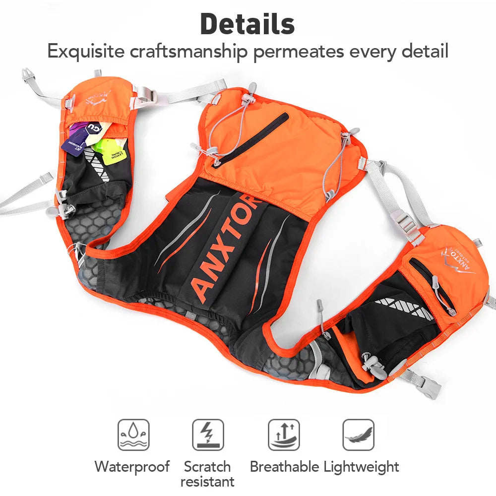 Running Hydration Vest 5L Lightweight Trail Backpack