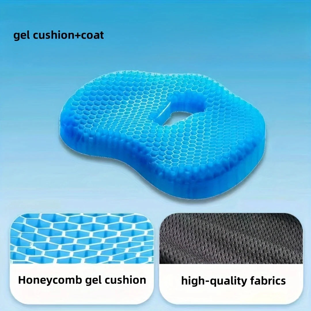 Gel Seat Cushion for Long Sitting Comfort