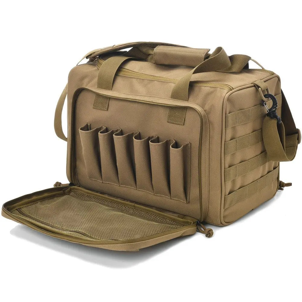 Tactical Range Bag with Molle System & Smart Storage