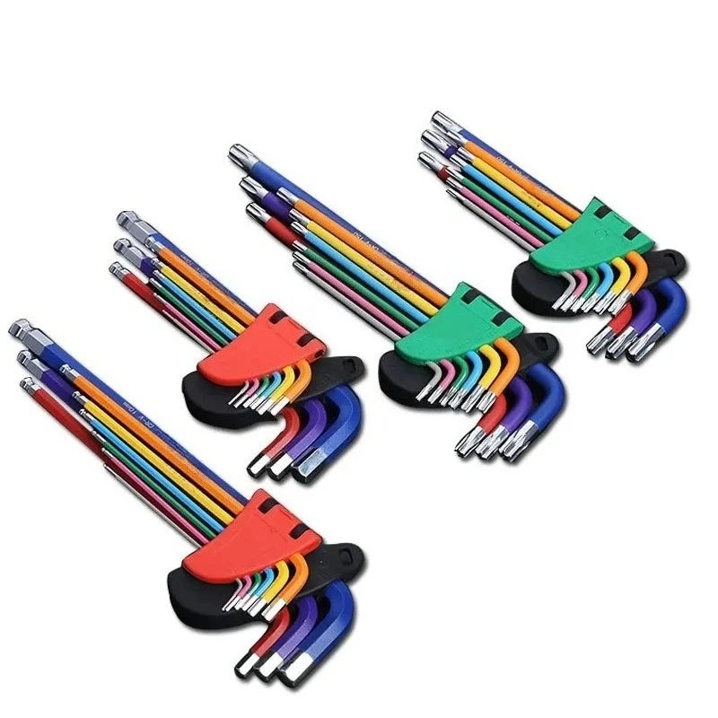 Allen Key Set 9PCS Long Arm for Easy Repairs