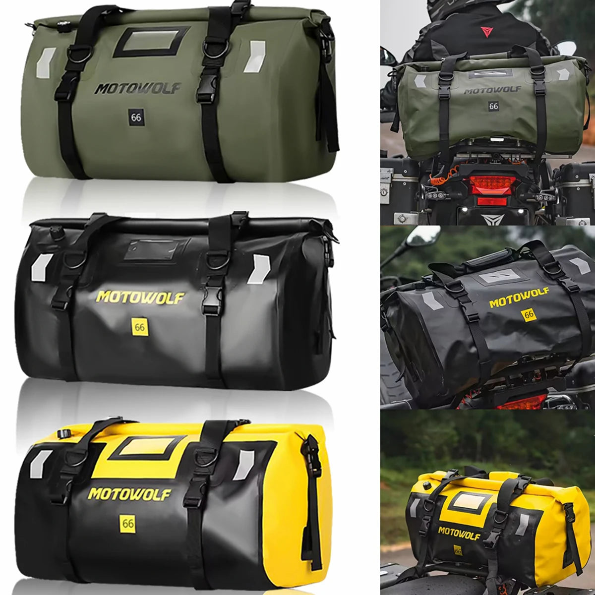 Waterproof Dry Bag 66L – Heavy-Duty Travel Storage