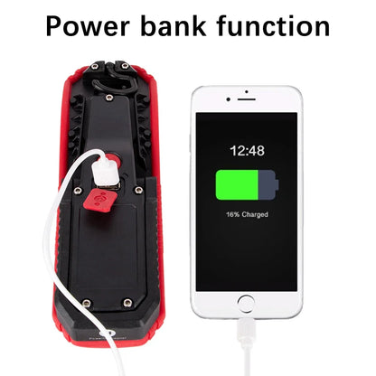Rechargeable COB LED Work Light with Magnetic Base