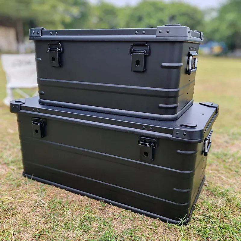 Aluminum Camping Storage Box for Secure Gear Storage