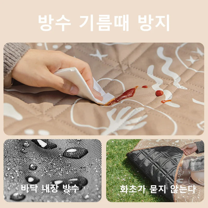 Oversized Waterproof Camping Mat for Dry Outdoor Comfort