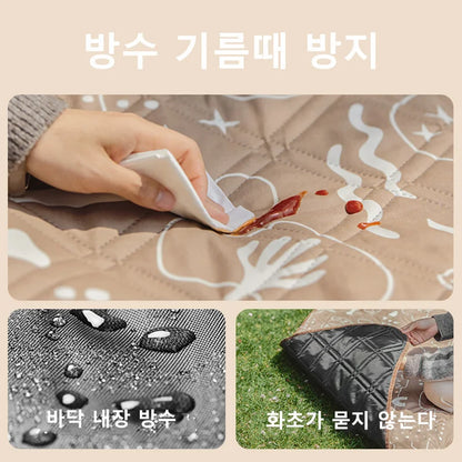 Oversized Waterproof Camping Mat for Dry Outdoor Comfort