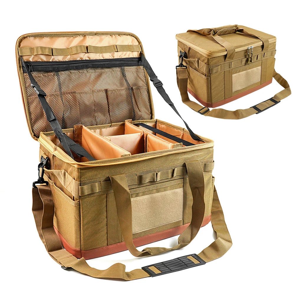 Camping Cooking Utensil Organizer for Neat Gear Storage