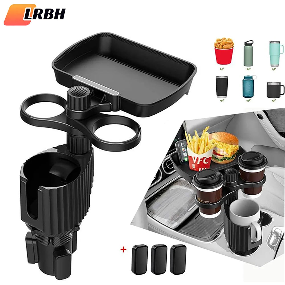 Car Cup Holder Expander Tray – Extra Space & Durable