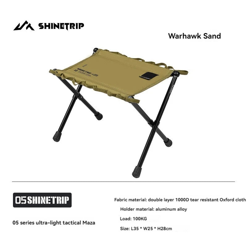 Ultra-Light Folding Camping Stool – Portable Outdoor Seat