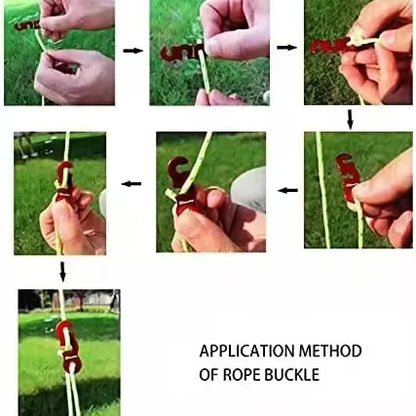 Reflective Tent Guy Lines for Windproof Camping Setup