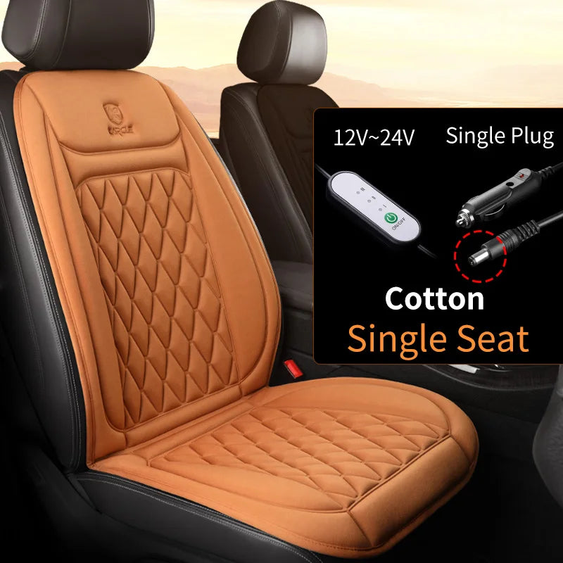 Heated Car Seat Cushion for Winter Driving Comfort