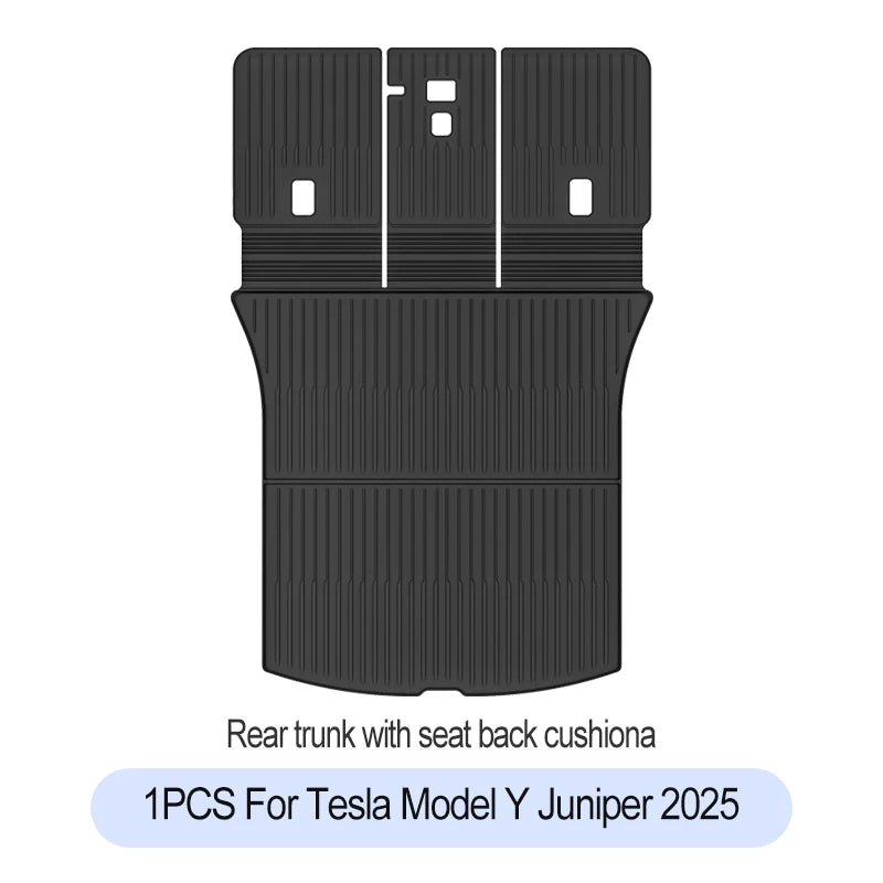 Tesla Model Y 2025 Floor Mats – Full Protection TPE Set