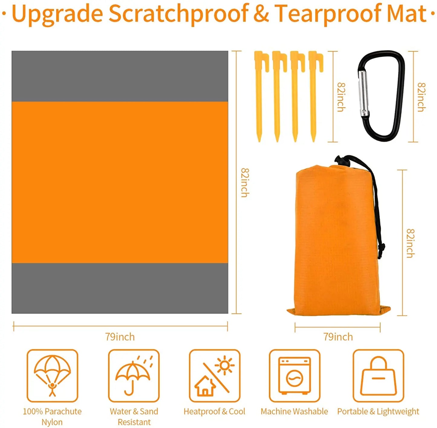 Waterproof Picnic Mat – Lightweight Foldable Outdoor Mat