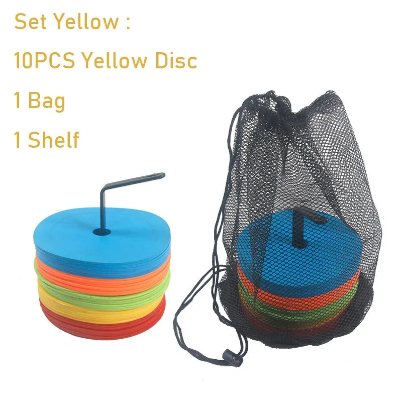 10pcs Agility Training Cones for Speed Drills