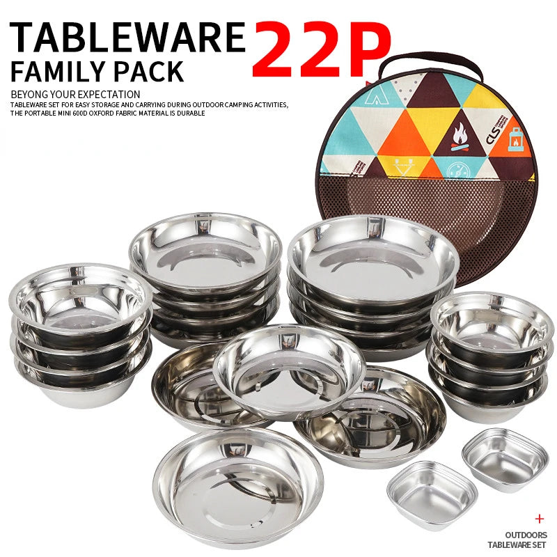 camping plates and bowls - KentDO