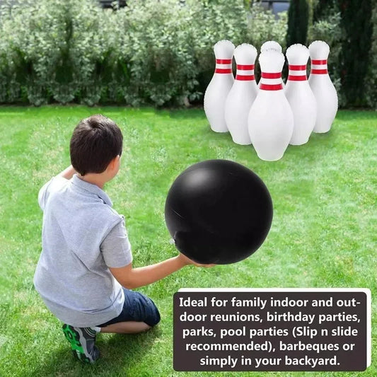 Giant Inflatable Bowling Set – Fun Outdoor Family Game