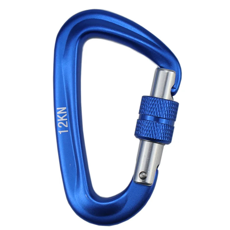 using a carabiner to rappel - KentDO