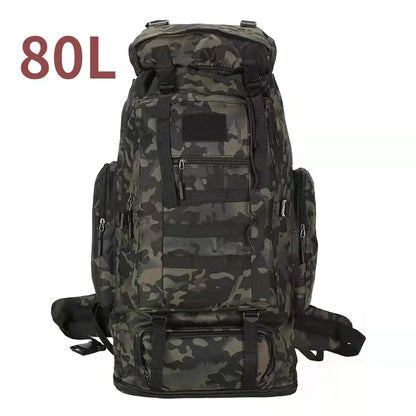 Mountaineering Backpack 100L Heavy Duty Outdoor Carry