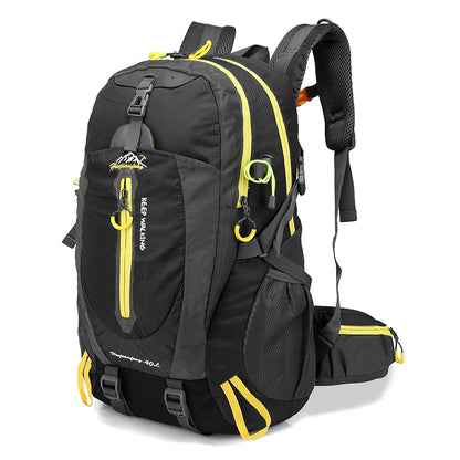 40L Lightweight Hiking Backpack with Water Resistance