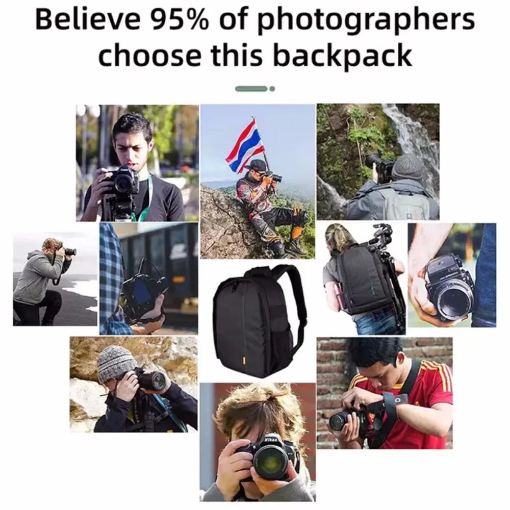 Waterproof Camera Backpack for Safe Outdoor Gear Carry