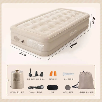 Inflatable Air Mattress Portable Comfort for Camping