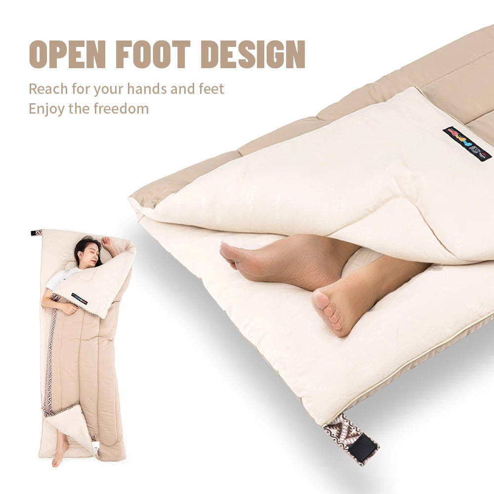 Cotton Camping Sleeping Bag – Ultralight & Comfortable