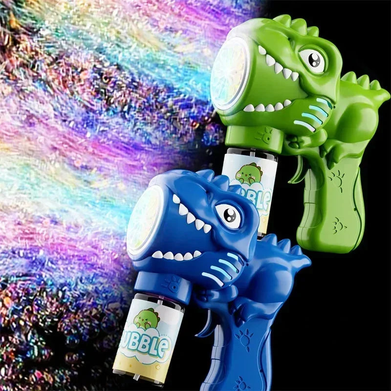 Dinosaur Bubble Gun Toy – Automatic Outdoor Fun