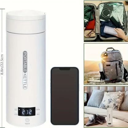 Travel Electric Kettle Mini Auto Shut-Off 500mL