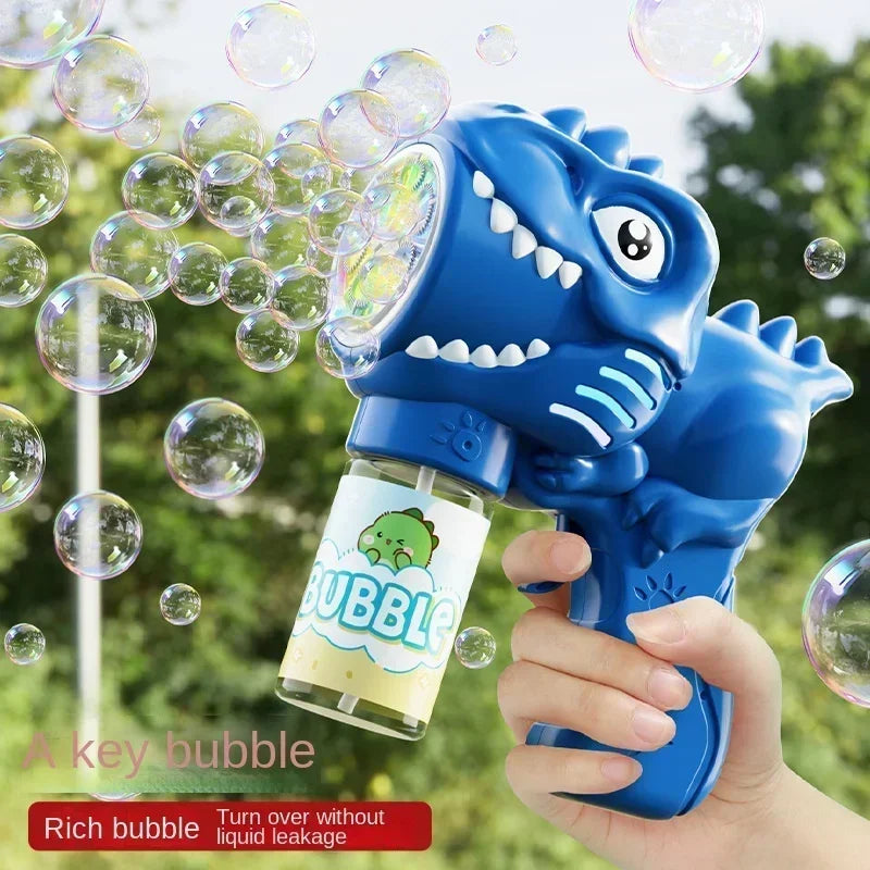 Dinosaur Bubble Gun Toy – Automatic Outdoor Fun