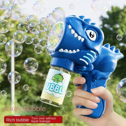Dinosaur Bubble Gun Toy – Automatic Outdoor Fun