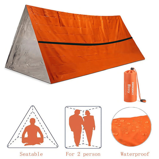 Emergency Survival Shelter Tent – Waterproof Heat Retention