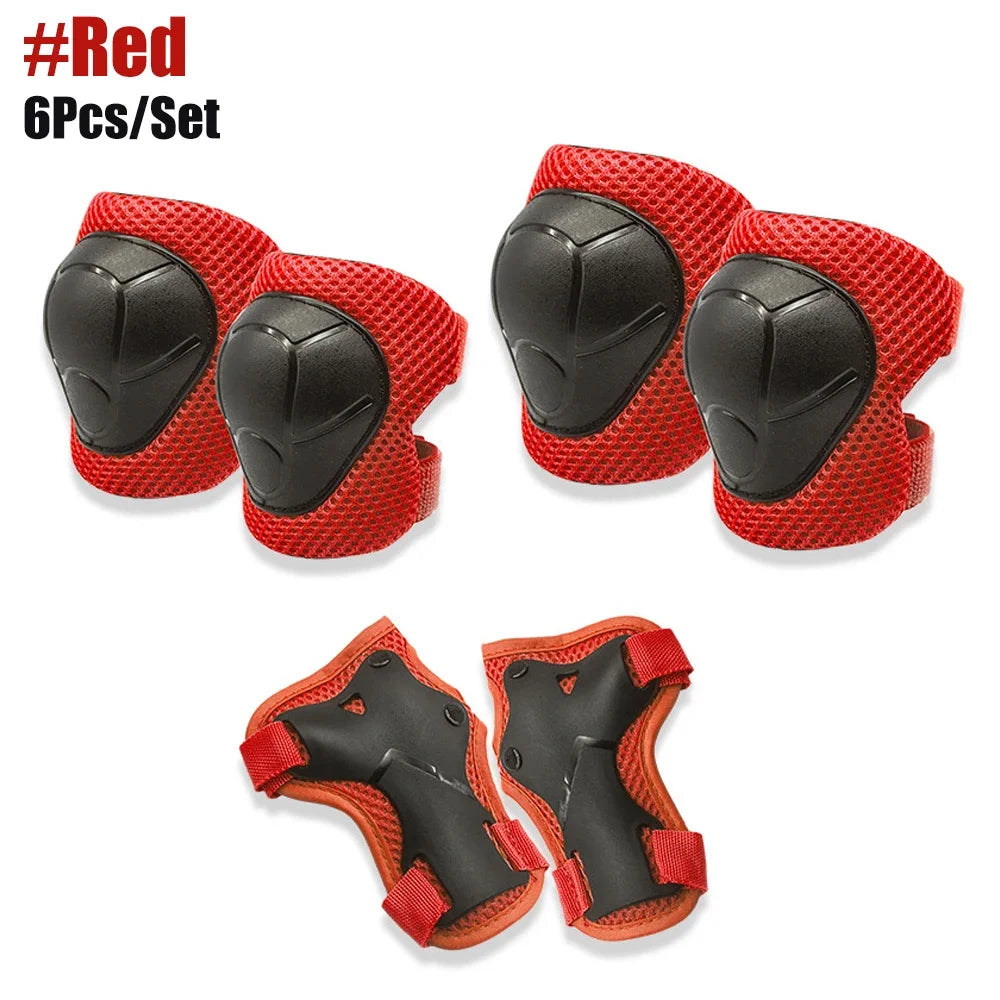 Kids Protective Gear Set – Knee & Elbow Pads Safety