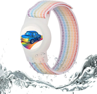 AirTag Bracelet for Kids – Cute Waterproof Wristband
