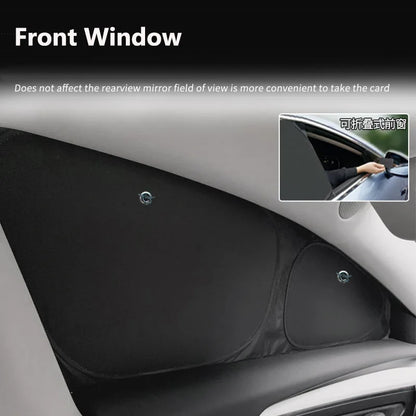 Tesla Model 3 & Y Sunshade – UV Protection & Privacy